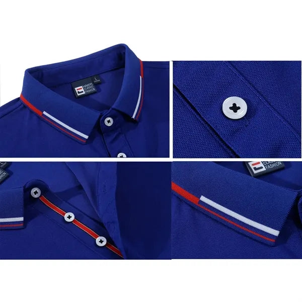 Customized Unisex Short Sleeve Performance Golf Polo Shirts