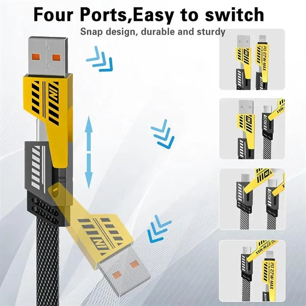 120W 4 In 1 GaN Charger