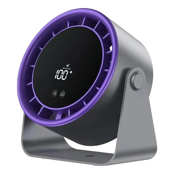 Rechargeable Wall Mounted Digital Display Desk Table Fan