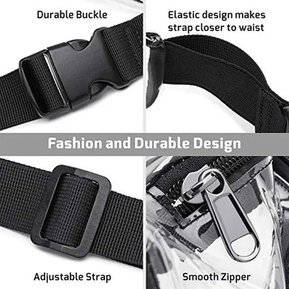 Clear Fanny Pack Stadium Approved Crossbody Bags for Women