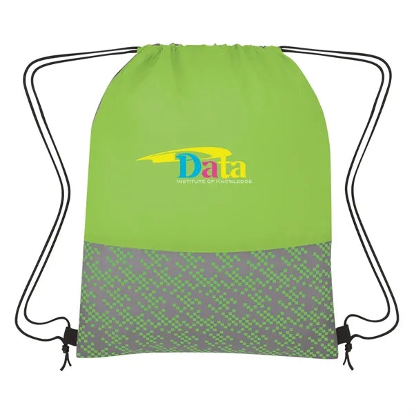 Bitmap Drawstring Backpack