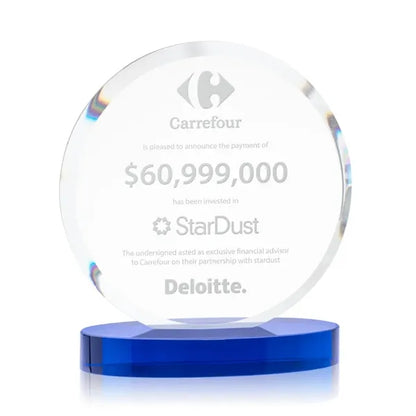 Matlow Circle Award - Blue