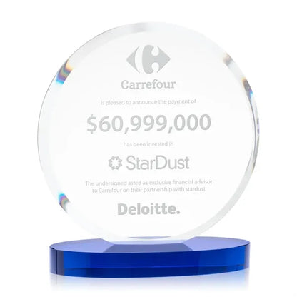 Matlow Circle Award - Blue