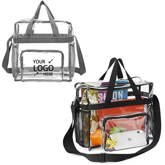Clear Tote Bag with Strap for Statium Concert and Sports