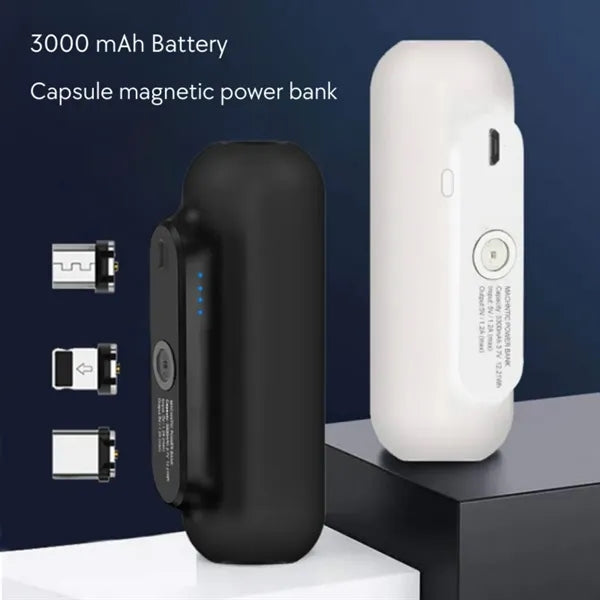 Portable 3-In-1 Phone Power Bank