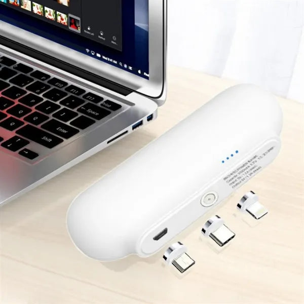 Portable 3-In-1 Phone Power Bank