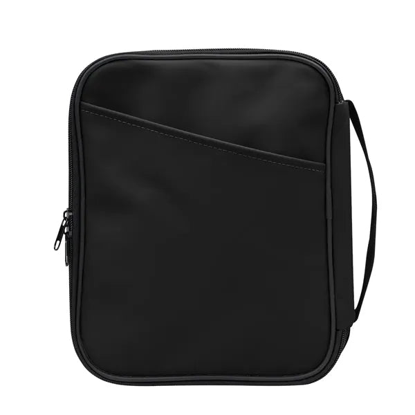 Hudson rPET Leatherette Tech Organizer