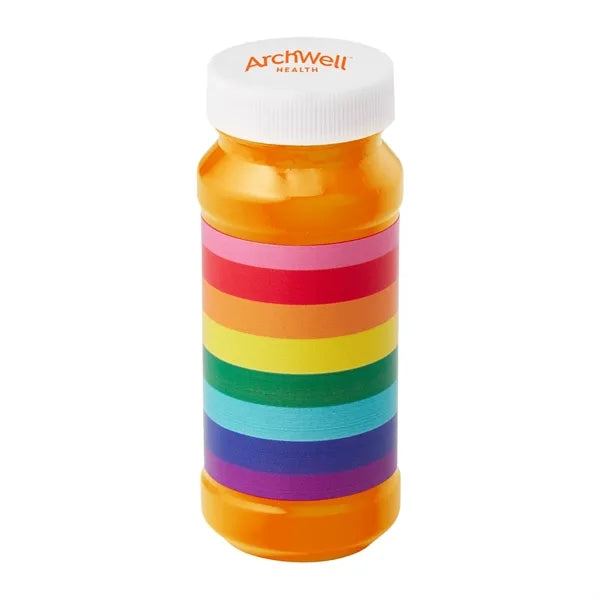 Pride Bubbles with Cap Imprint - 4 oz.