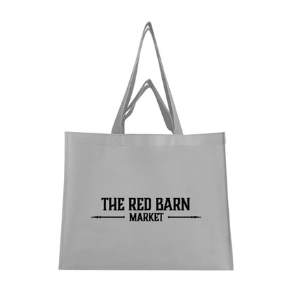 Matte Laminated Recycled Non-Woven Dual Handle Shopper To...