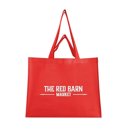 Matte Laminated Recycled Non-Woven Dual Handle Shopper To...