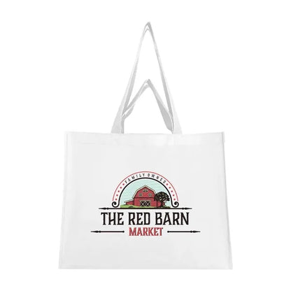 Matte Laminated Recycled Non-Woven Dual Handle Shopper To...