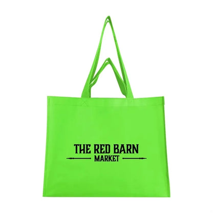 Matte Laminated Recycled Non-Woven Dual Handle Shopper To...