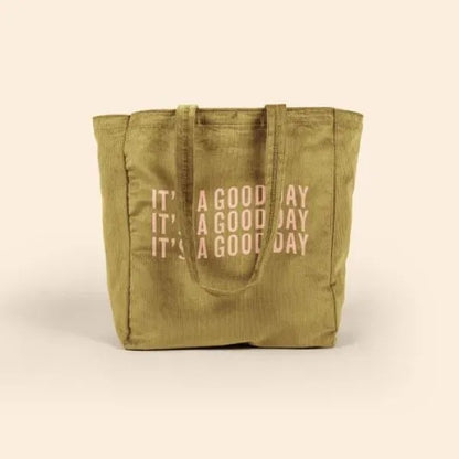 All That Grocery Tote Corduroy