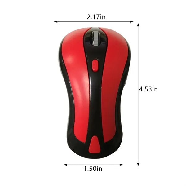 Portable 5 buttons laptop PC desktop 2.4G wireless mouse