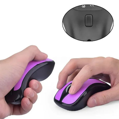 Portable 5 buttons laptop PC desktop 2.4G wireless mouse