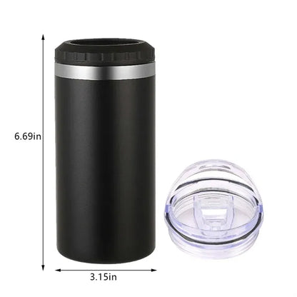 16 oz 2 in 1 Can Cooler Stainless Steel Insulated Tumbler
