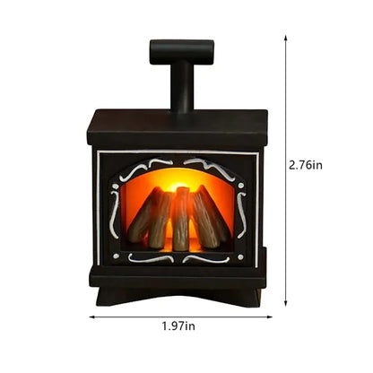 Creative Home Decor LED Miniature Luminous Fireplace Light