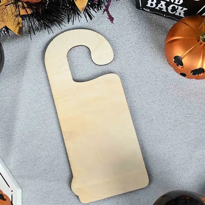 Halloween Door Hanging Tag