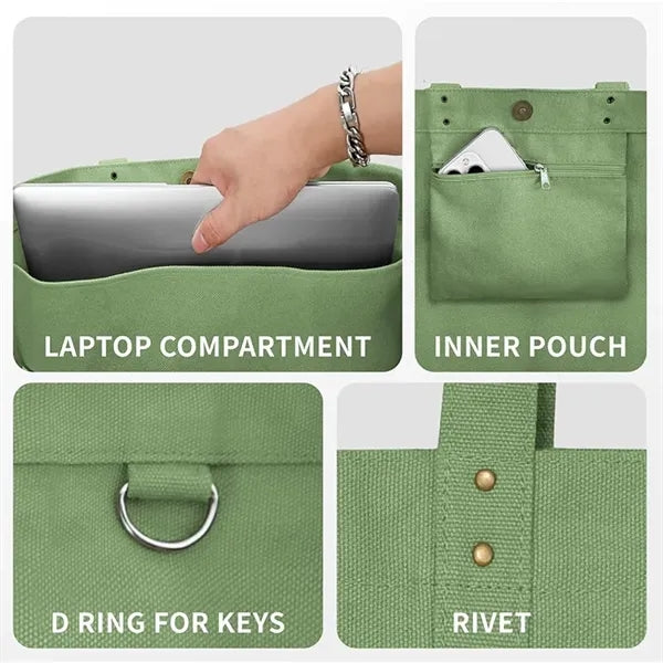 Large Canvas Tote Bag