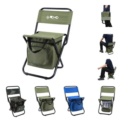3 In 1 Foldable Chair With Cooler