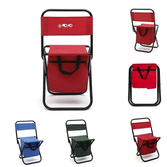2 In 1 Foldable Chair With Bag