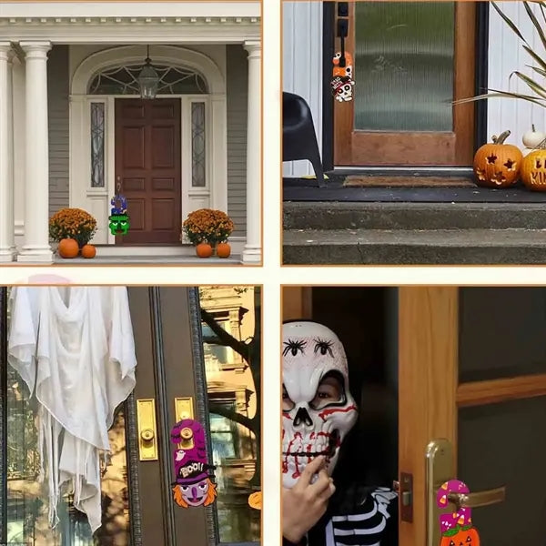 Halloween Door Hanging Tag