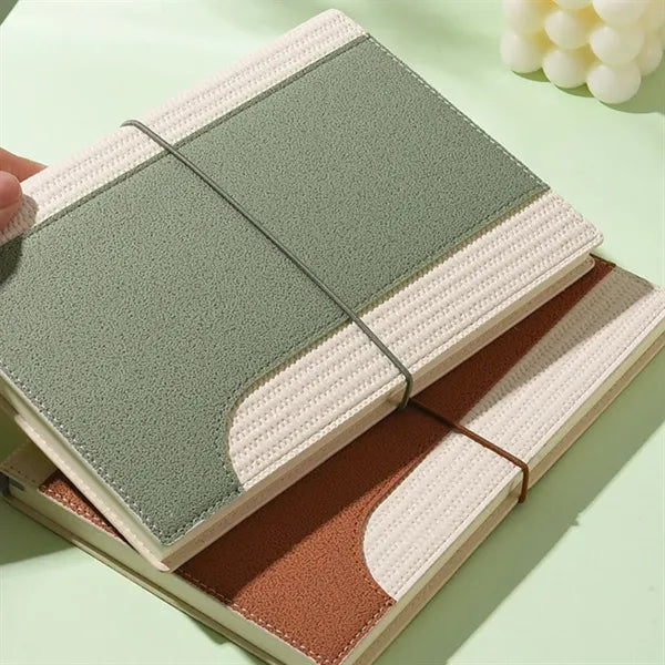 School office supplies gift eco-friendly PU leather notebook