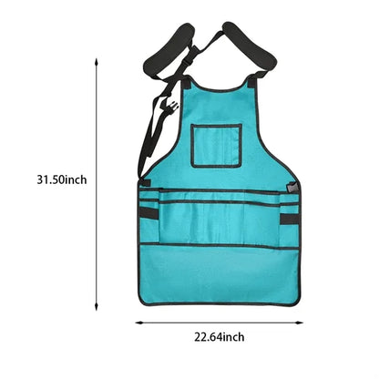 Adjustable straps kitchen work garden repair tool bag apron