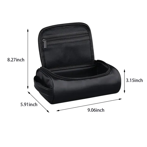 Portable unisex travel home waterproof toiletry cosmetic bag