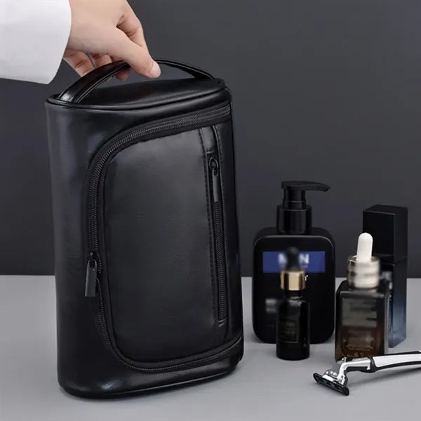 Portable unisex travel home waterproof toiletry cosmetic bag