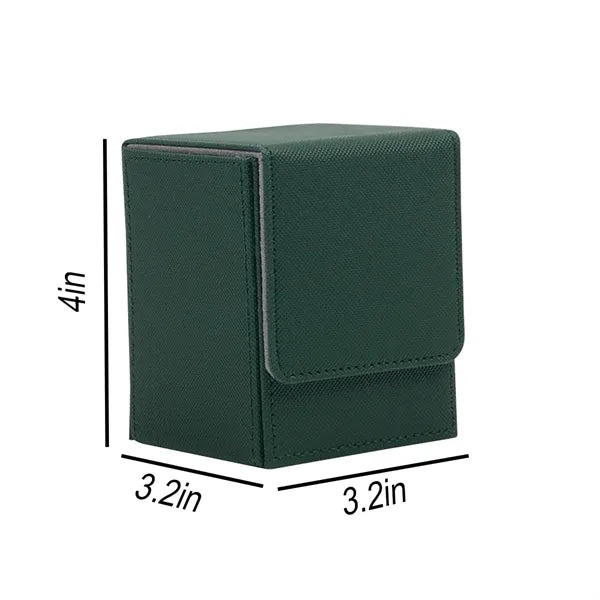 PU Leather Magnetic Sturdy Portable Card Storage Case