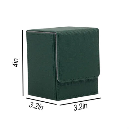 PU Leather Magnetic Sturdy Portable Card Storage Case