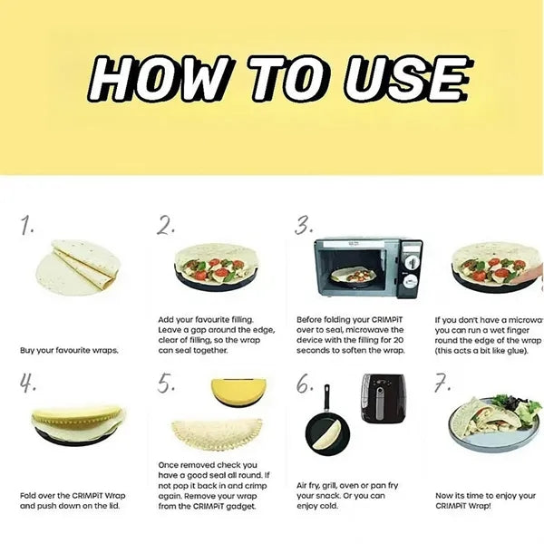 Kitchen restaurant double-sided pasties sandwich making mold