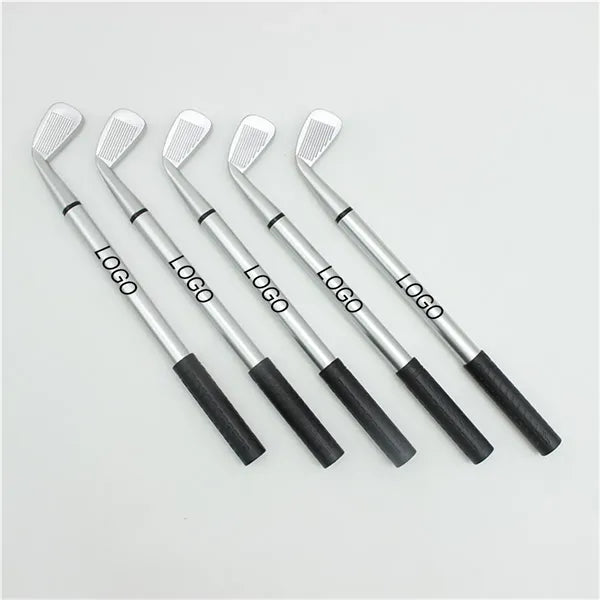 Golf Club-Shaped Durable Colorful Advertising Ballpoint Pen