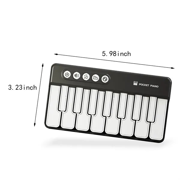 Portable toys mini electronic light up kids piano keyboard