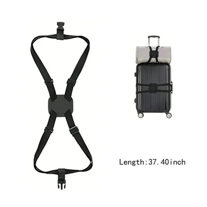 Adjustable travel essentials suitcases luggage bungee straps