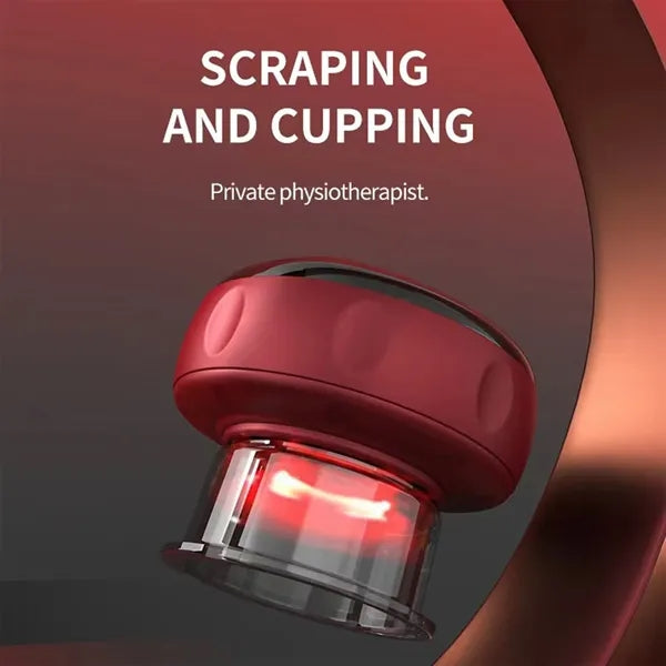 Smart Electric Cupping Massager Heating And Scraping Modes