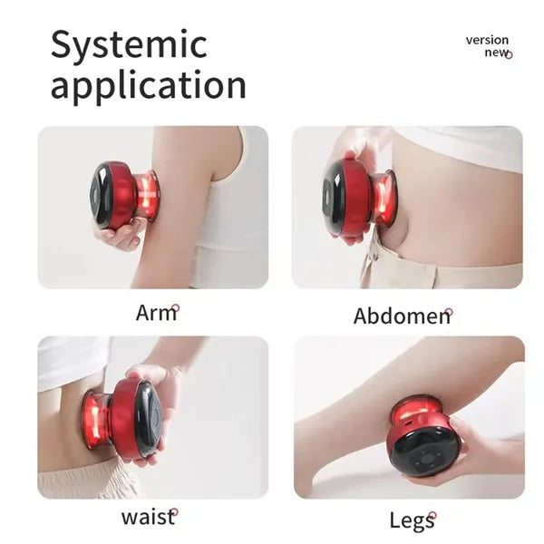 Smart Electric Cupping Massager Heating And Scraping Modes