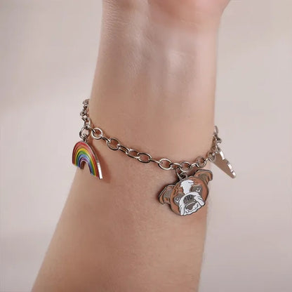 Diestruck 4 Charm Bracelet