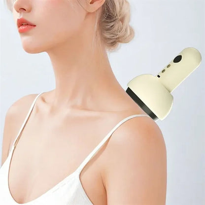 Wireless Electric Cupping Massager With Heating And Scraping