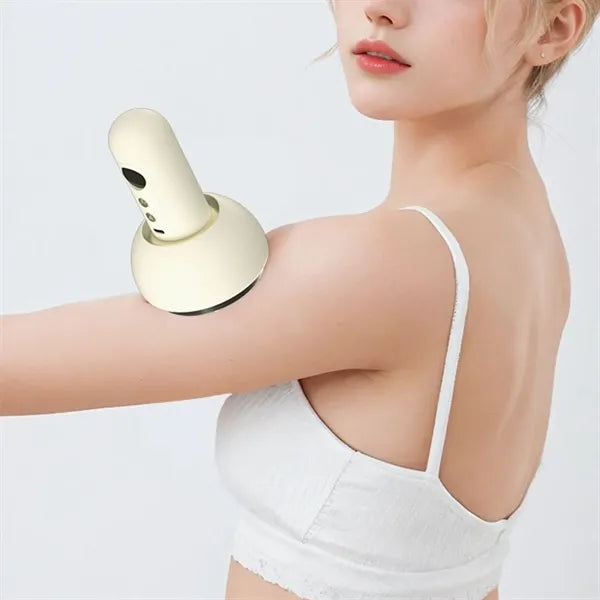 Wireless Electric Cupping Massager With Heating And Scraping
