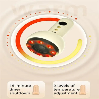 Wireless Electric Cupping Massager With Heating And Scraping
