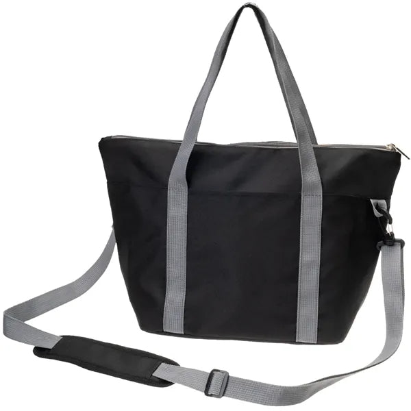 Insulated Lunch Bag with Crossbody Strap and Pockets