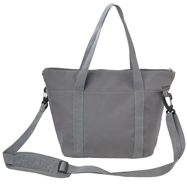Insulated Lunch Bag with Crossbody Strap and Pockets