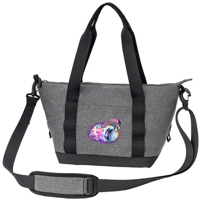 Heather Lite Compact Insulated Lunch Bag with Strap