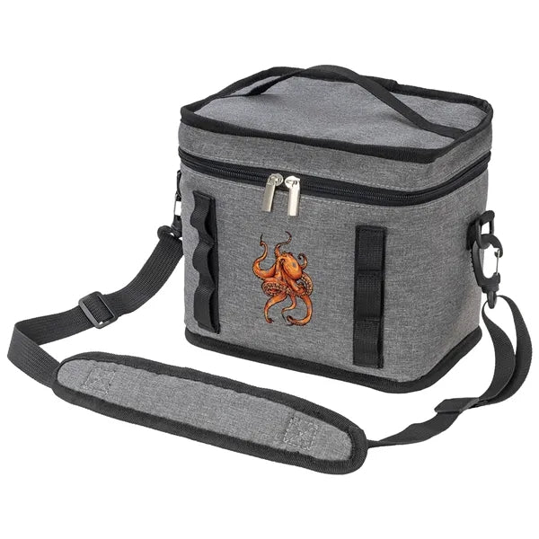 Heather Lite Insulated Lunch Bag w/ Top Handle & Strap