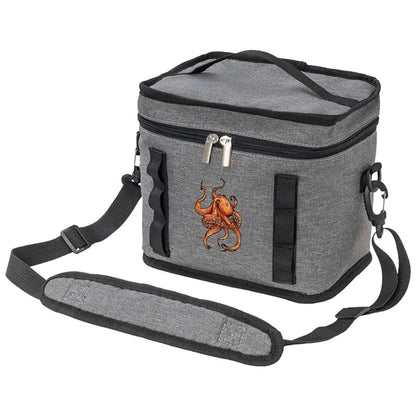 Heather Lite Insulated Lunch Bag w/ Top Handle & Strap