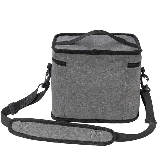 Heather Lite Insulated Lunch Bag w/ Top Handle & Strap