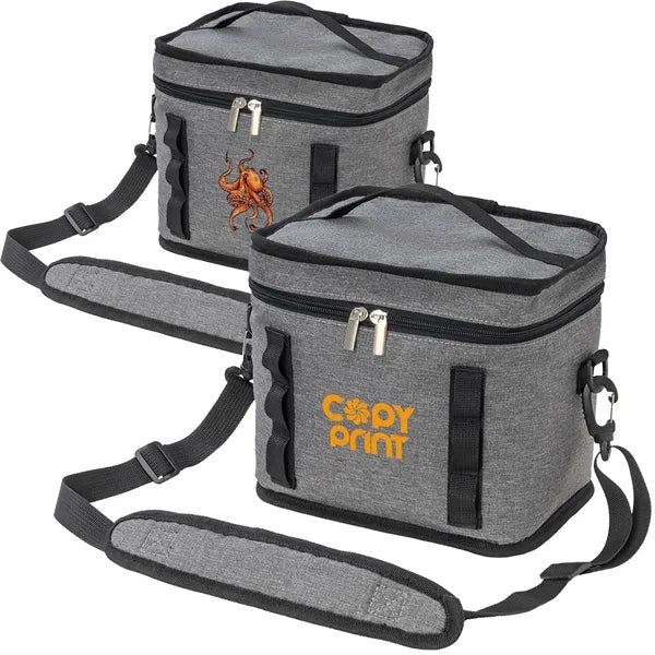 Heather Lite Insulated Lunch Bag w/ Top Handle & Strap