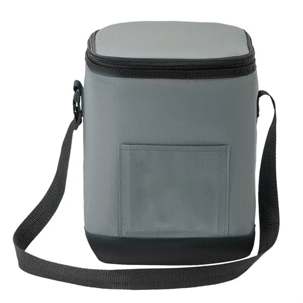 600D Solid color Insulated Lunch Bag with Adjustable Handles